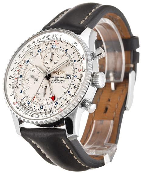 replica breitling navitimer world stainless steel|breitling watch authentication.